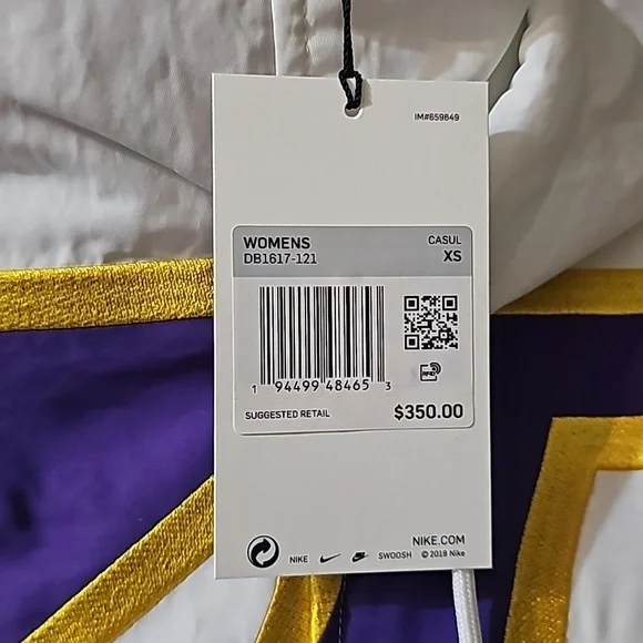 Nike + Ambush Los Angeles Lakers  Water Repellent Coat/Jacket - Picture 7 of 15